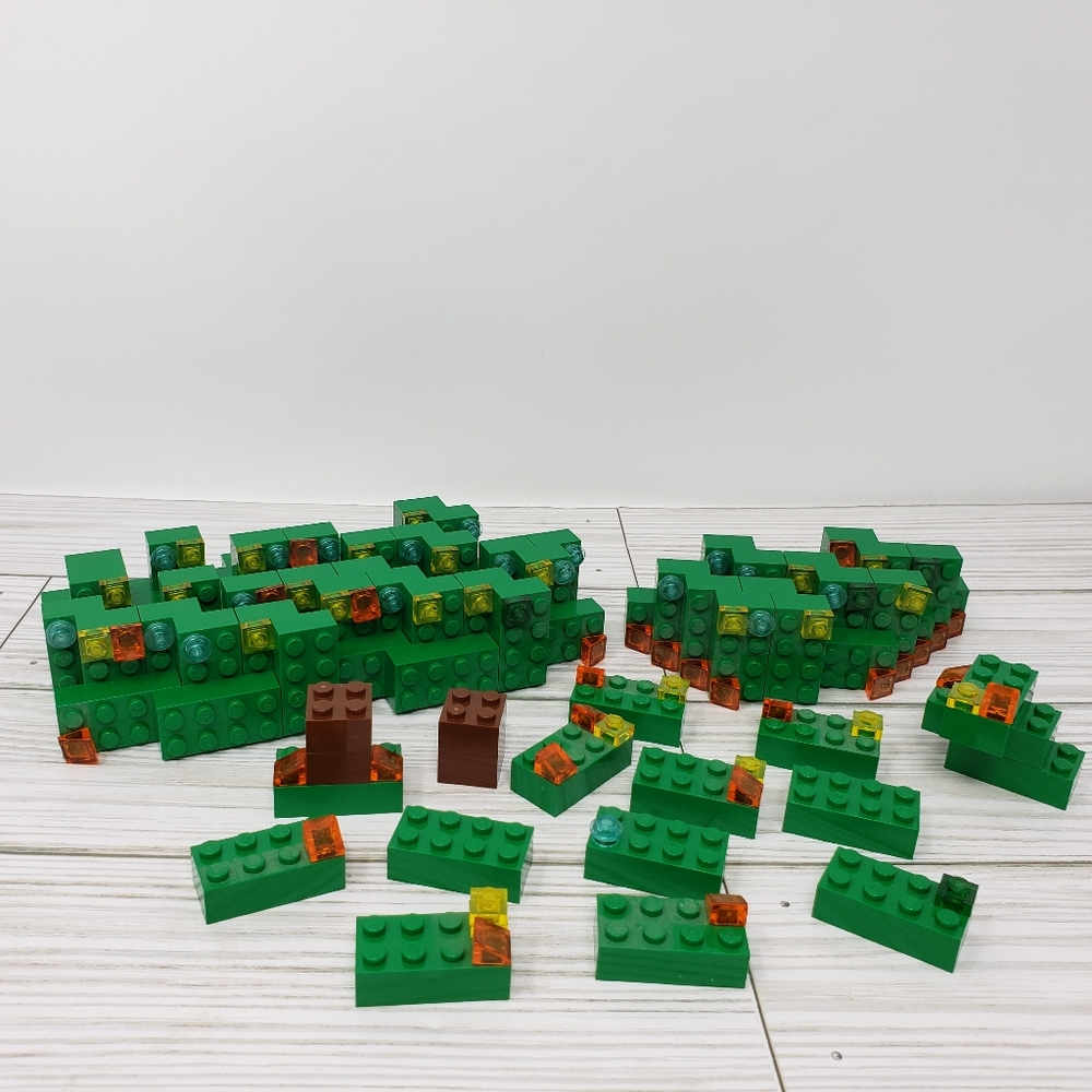 Legos Green Blocks Lot